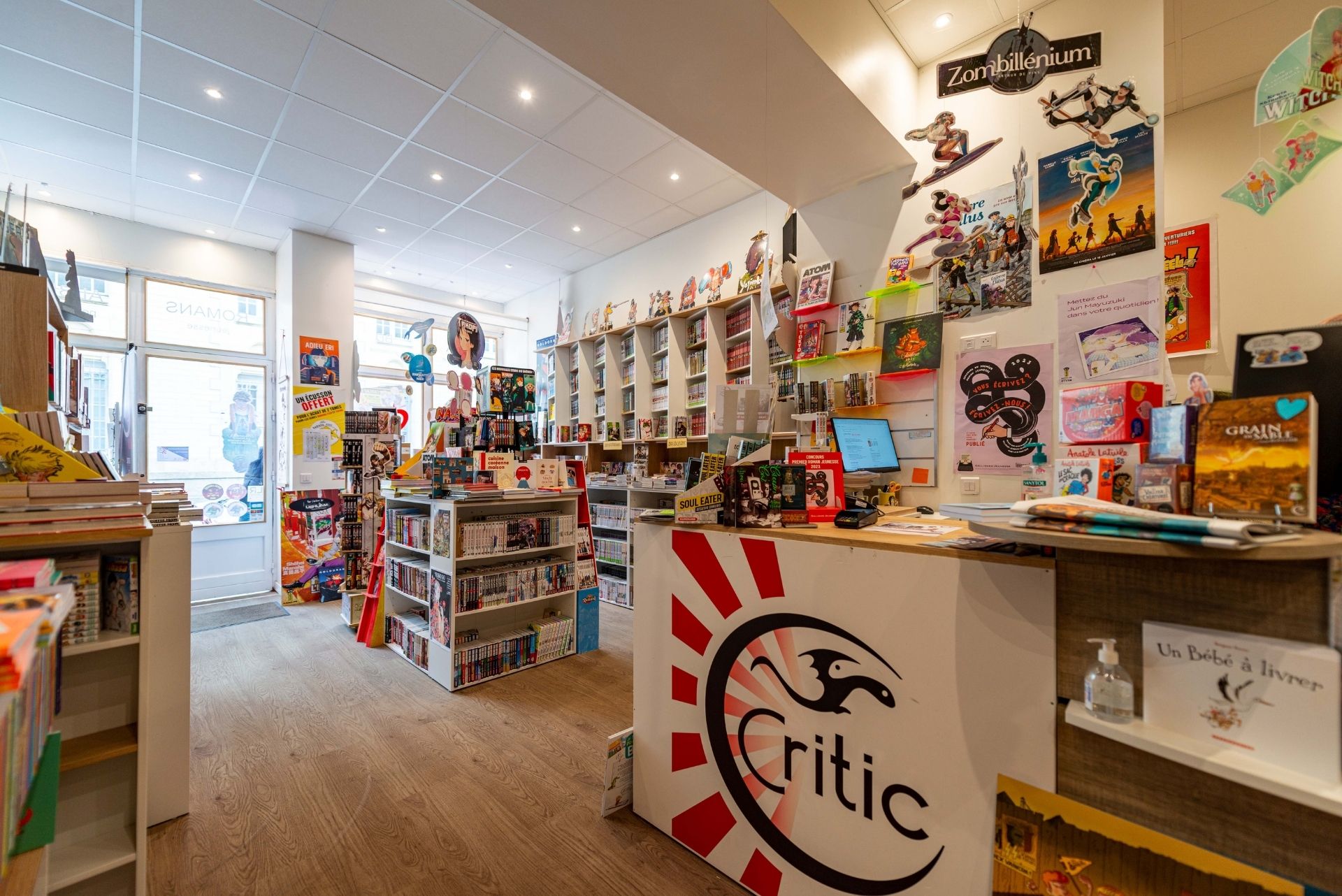 Librairie critic rennes centre